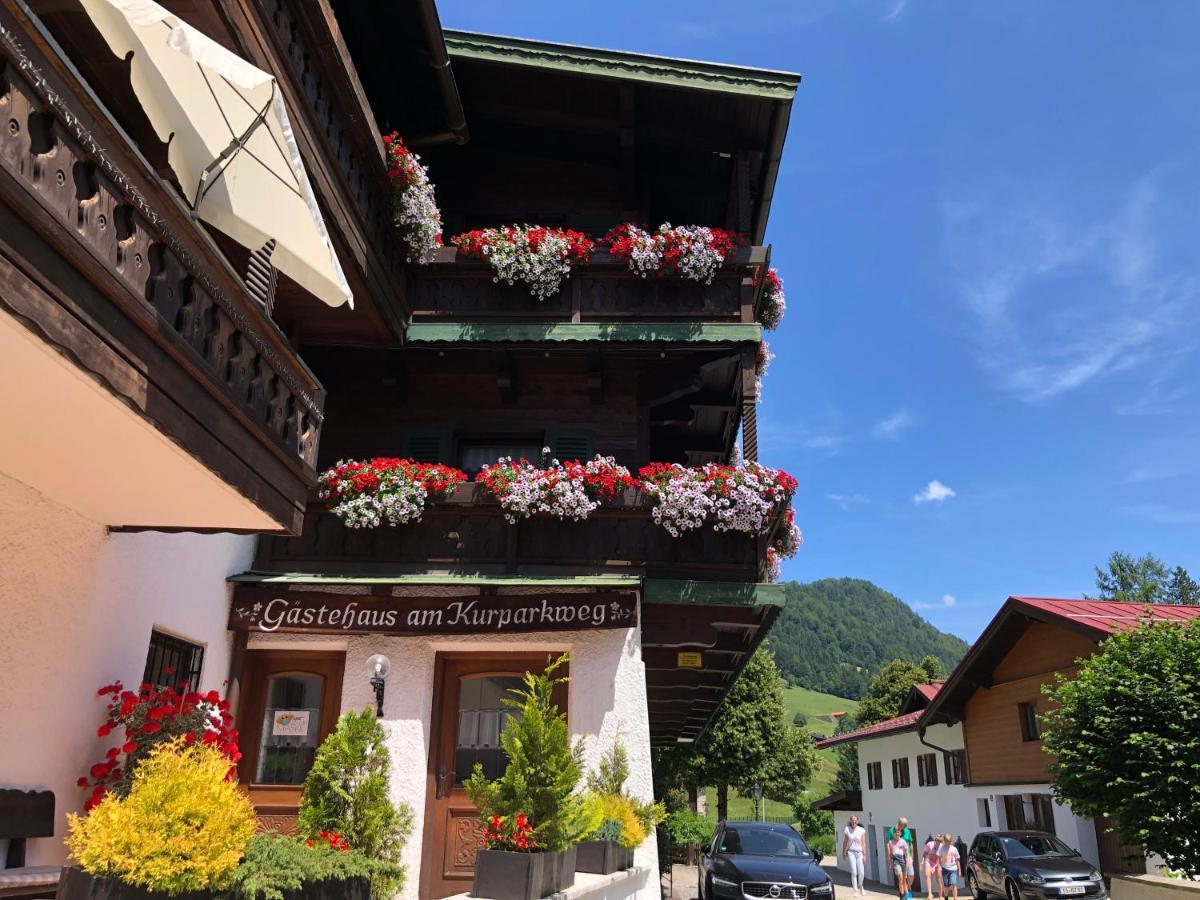 Gaestehaus Am Kurparkweg Hotel Reit im Winkl Kültér fotó